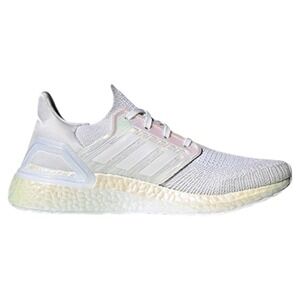 adidas UltraBoost 20 White Iridescent Men's Size 7.5B Running Sneaker FW8721